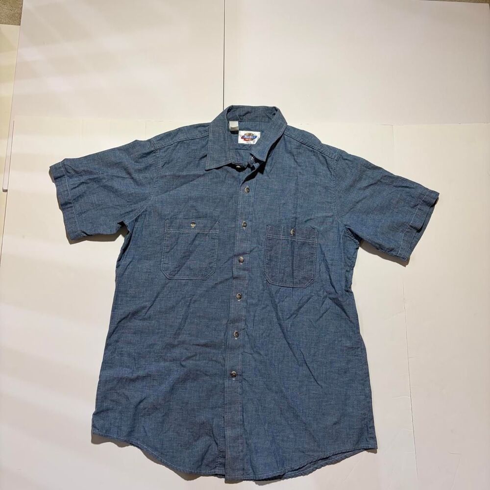 Dickies Men's Blue and Navy Shirt